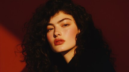 Sch&ouml;ne junge Frau - Nachaufnahme, Gesicht