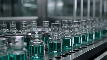 Test Tubes in Laboratory Settings for Scientific Research and Experiments