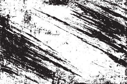 Abstract Distressed Grunge Texture in &ndash; Rough Overlay Design Vector