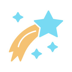 Shooting Star Vector Icon