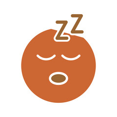 Sleeping Face Vector Icon