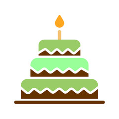 Cake Vector Icon