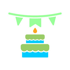 Birthday Wishes Vector Icon