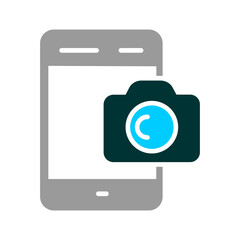 Smartphone Photography Vector Icon
