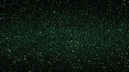 Obraz premium Glittery Dark Green Background with Sparkling Elements Perfect for Abstract Designs, Textures, and Digital Art Projects