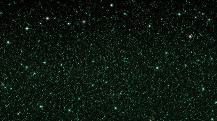 Obraz premium A Sparkling Green Background with a Dense Glittery Texture Perfect for Various Creative Projects and Designs