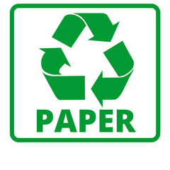 Obraz premium recycle sign PNG