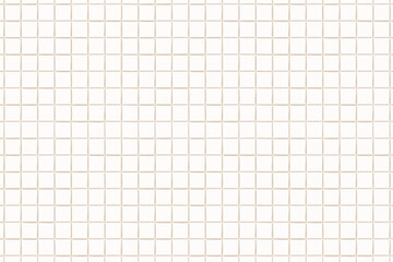 Clean square ceramic tiled grid pattern. Vector illustration