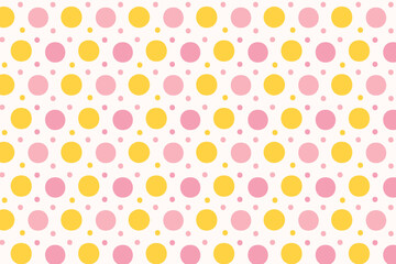 Abstract backgroundpink and yellow gradations with circle effect 