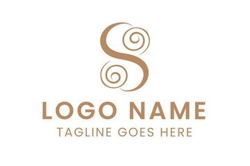 Fototapeta premium letter S logo