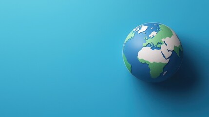 Cyberbullying Protection Concept, Graphic Representation of a Secure Online World: Emphasizing Digital Connectivity and Safety in a Global Context, Featuring a Detailed 3D Earth Model on a Vibrant Bac