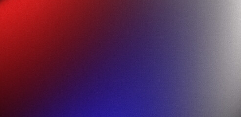 vibrant red, blue, and white gradient background with a grainy texture effect, perfect for modern web banners, headers, design elements