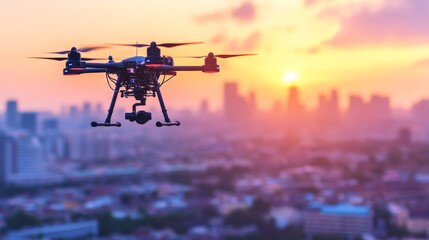 Futuristic AI concept and visualization