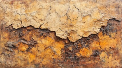 Fototapeta premium Brown stone texture. Generative AI