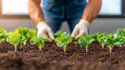 Vibrant Community Garden Cultivating Local Food Systems and Sustainability