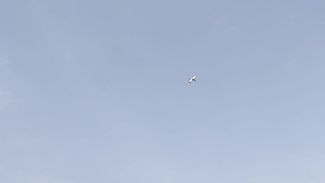 Flying Machine in the sky