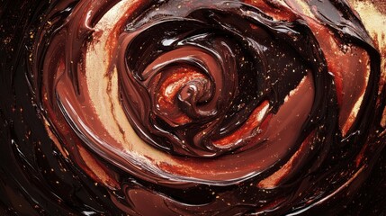 Chocolate and Ingredienti. Generative AI