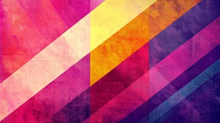 Fototapeta premium Captivating Abstract Digital Painting with Layered Textures and Intense Colors