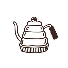 Stylish and Artistic Teapot Design Featuring a Unique Shape and Creative Handle for Your Kitchen