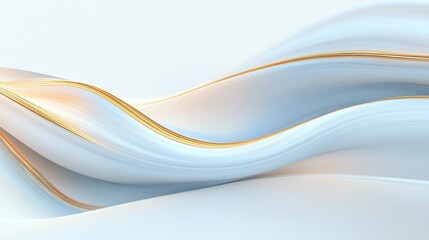 Naklejka premium Fluid shapes and elegant lines a harmonious dance of colors and textures in abstract art for modern spaces