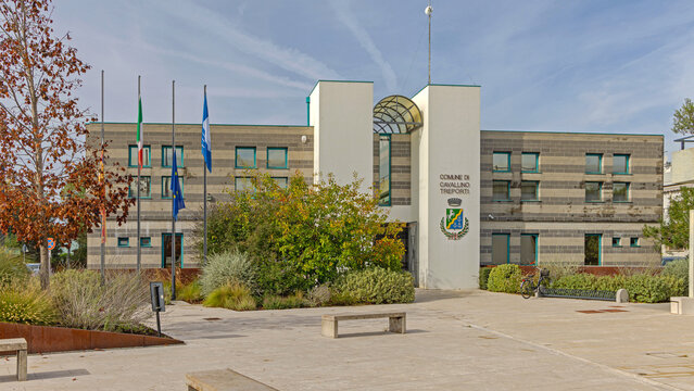 Local Government Office Building at Cavallino Treporti Comune in Italy