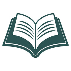 Book Outline Vector Art.