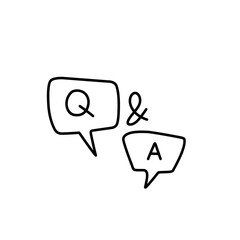 question and answer icon