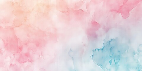 Fototapeta premium Soft Pastel Abstract Watercolor Background