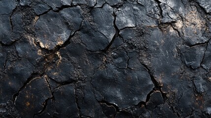 Fototapeta premium Rough asphalt texture. Generative AI