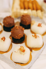 Luxury sweets, chocolates, Belgian chocolate, white dessert, Cake pops, ice cream, sweet table, sweets, sweet snack, chocolate dessert, white chocolate dessert, summer desserts, birthday sweets, monop