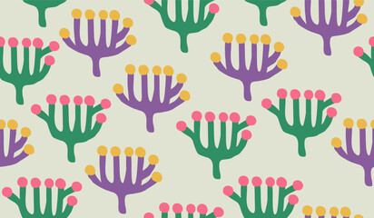 Seamless pattern design vector