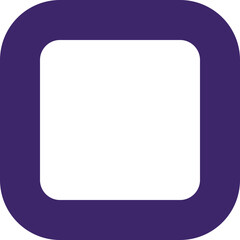 Square Small icon design logo