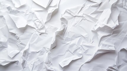 Obraz premium White Paper Texture. Generative AI