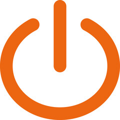 Turn Off icon design logo