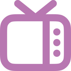 Tv icon design logo