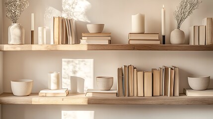 Beautiful Colored Mockup Bedroom Interior Blank Poster Decoration Art Background Image, generative AI