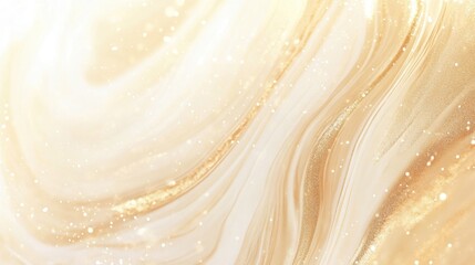 Abstract gold waves with soft glowing highlights and detailed textures, exuding elegance and luxury.