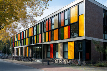 Office building in De Stijl style