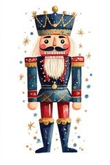Obraz premium Christmas Nutcracker nutcracker illustration christmas.