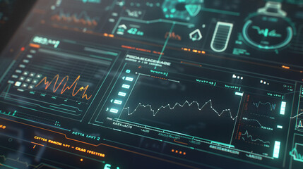 Obraz premium Metabolic rate graph showing individual's energy expenditure over time, essential for understanding health and fitness trends.