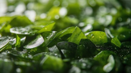 algae spirulina, a beneficial plant, a source of vitamins