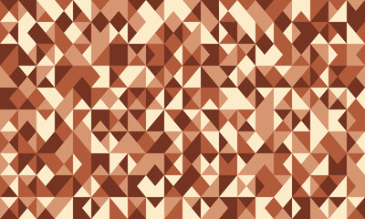 Geometric mosaic pattern with creative shapes and minimal style. Perfect for modern posters, seamless backgrounds, or textile prints.