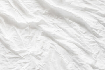 Obraz premium しわくちゃのある布の表面 背景素材