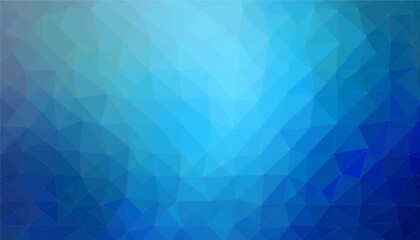Obraz premium polygon background two color light blue and blue