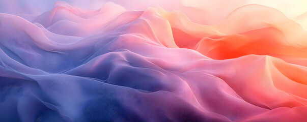 Fototapeta premium Abstract Colorful Fluid Wave Background with Smooth Shapes