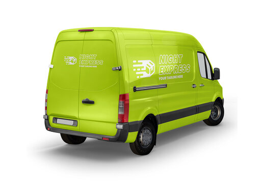 Cargo Van Mockup