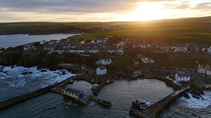 Fototapeta premium St Abbs, Scotland 
