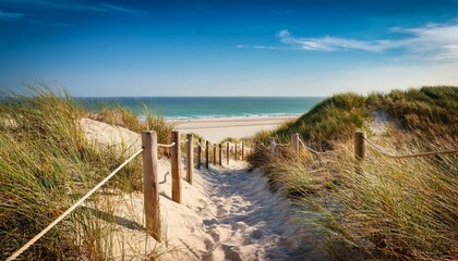 path to the dune beach