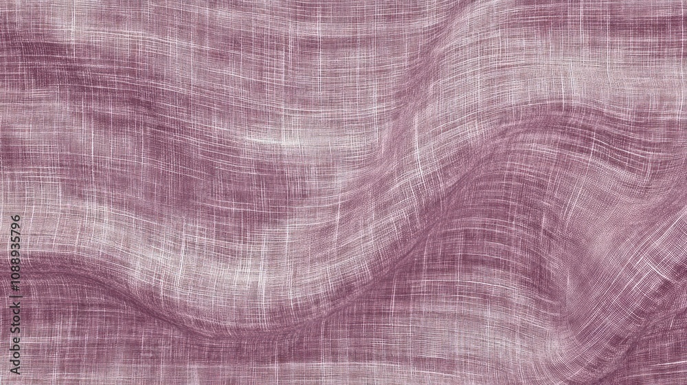 Poster A textured fabric in shades of mauve, showcasing soft, flowing patterns.
