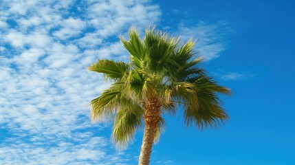 Lush Palm Trees Reaching for the Sky